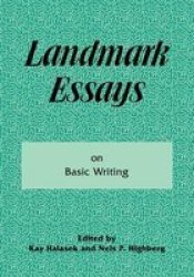 Landmark Essays on Basic Writing: Volume 18 Landmark Essays Series