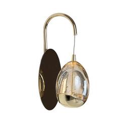 Eurolux Dew Drop Wall Light - Gold - Gold