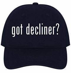 The Town Butler Got Decliner? - A Nice Comfortable Adjustable Dad Hat Cap Navy
