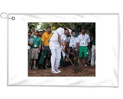 Bubba Watson Winning Master Shot Novelty Golf Towel Golfers Accessories Cleaning Tool