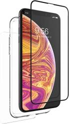 Zagg Invisibleshield Glass+ 360 - Front + Back Screen Protection With Side Bumpers Made For Apple Iphone XS Max - Clear With Black Borders As Lining