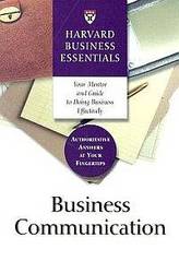 Business Communication Harvard Business Essentials
