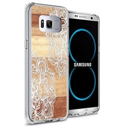 Galaxy S8 Plus Case Samsung Galaxy S8 Plus Viwell Tpu Soft Case Rubber Silicone Wooden Mandala