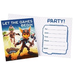 Ratchet And Clank Invitations 8