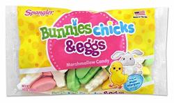 Spangler Bunnies Chicks And Eggs Marshmallow Easter Candy 10 Oz