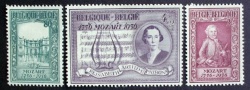 Stamp Belgium Mozart 195
