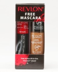 Revlon Colorstay Combo oily Makeup & Free Ultimate Mascara Spice