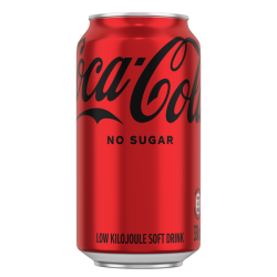 Coca-cola No Sugar 6 X 330ML Cans
