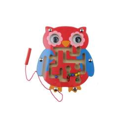 Magnetic Animal Maze - Owl
