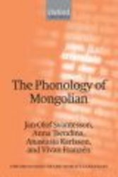 The Phonology of Mongolian - Phonology of the World's Languages S.
