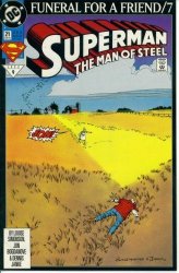 Superman The Man Of Steel 21 : Ghosts Funeral For A Friend - Dc Comics
