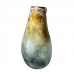 Cara Mia Beach Sand M Art Glass Vase