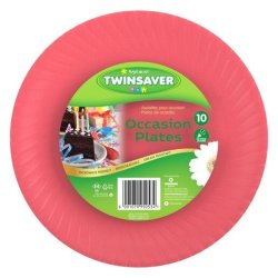 Paper Occasion Plates 230MM 10 Pack