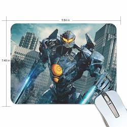 Pacific Rim Rectangle Non-slip Rubber Mousepad Gaming Mouse Pad 7.48X9.84 Inch