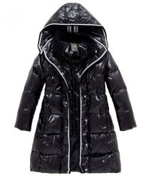 Fashion Balabala Girls Winter Coat - Black 14