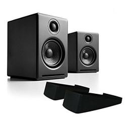 Audioengine A2 Powered Desktop Speaker Package Black With Ds1