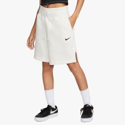 Nike Women's Air Force 1 Beige Shorts