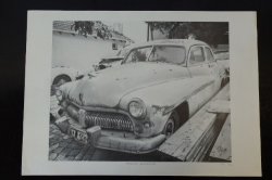 Incredible Signed Limited Edition Prints Of A 1949 Mercury Sedan By Dean Scott Simon Bid print