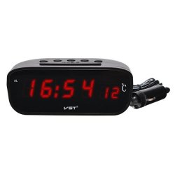 Targa Car Digital Clock With Voltage & Temperature