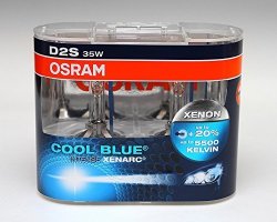 Set of 2 Osram / Sylvania Xenarc (Xenon) D2S Headlight Bulbs # 66240 - NEW  OEM - 35W / P32d-2 - Made in Germany