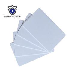 Yarongtech-mifare Classic 4K Chip 13.56MHZ Blank Nfc Card Thin Pvc Card ISO14443A Smart Ic Cards Key Card Door Entry Systems Pack Of 50