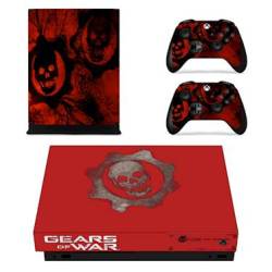 SKIN-NIT Decal Skin For Xbox One X: Gears Of War Limited Edition