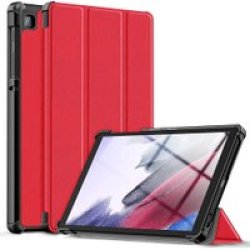 Tuff-Luv Smart Case And Stand Samsung Galaxy A7 Lite SM-T220 T225 - Red