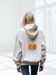 Jelly Belly Summer Hoodie - White - Xlarge