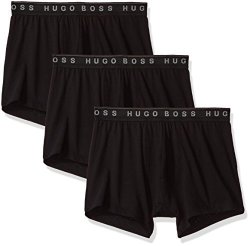 Boss Hugo Boss Men's 3-PACK Cotton Trunk New Black Large