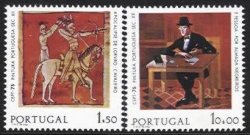 Portugal Year 1975 Complete Set Of 2 Val Mnh Europa Thematic