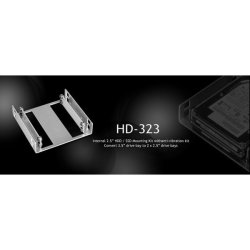 Lian-li HD-323 Silver 2X 2.5" Hdd ssd To 3.5