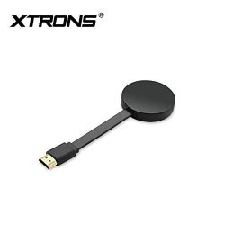 Xtrons 4K Wireless Display Adapter Airplay Miracast Dongle For Tv Wifi Display Dongle Wireless HDMI Dongle Tv Receiver Screen Mirroring Adapter For Ios android monitor projector