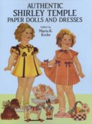 Authentic Shirley Temple Paper Dolls And Dresses Staple Bound