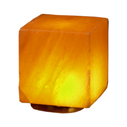 Himalayan Salt Cube Lamp