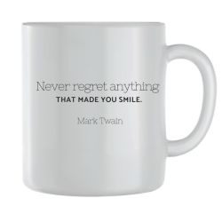 Smile Coffee Mugs For Men Women Motivational Sayings Graphic Cups Gift 236