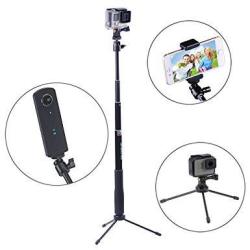 Smatree Telescoping Selfie Stick With Tripod Stand For Gopro Hero