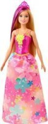 Barbie - Dreamtopia Princess Doll - Flowery Pink Dress