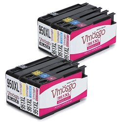 Vmosgo 950XL 951XL Ink Cartridges Compatible For Hp 950 951 2B 2C 2M 2Y High Yield Work With Hp Officejet Pro 8610 8600 8600PLUS 8620 8630 8100 Printers