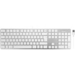 Macally 104 Key Ultra Slim USB Keyboard For Mac - British English