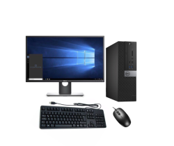 Dell Optiplex 7070 Sff Intel Core I5-9GEN 16GB RAM 512GB SSD Windows 10 Pro 21.5 Monitor USB Mouse & Keyboard Combo Deals