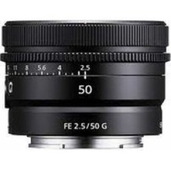 Sony Fe 50MM F 2.5 G Camera Lens Black