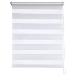 Blinds Double Roller Blinds in Grey 1600W x 1800H
