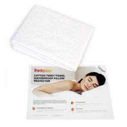Cotton Terry Towel Pillow Protector