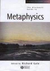 The Blackwell Guide to Metaphysics Blackwell Philosophy Guides