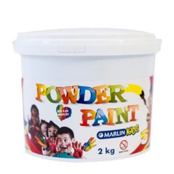 Marlin Kids Paint Powder 2KG Bucket Green