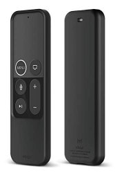 Elago R2 Slim Case Compatible With Apple Tv Siri Remote 4K 4TH Generation Black - Anti-slip Slim Fit Durable Material Scratch-free Silicone Shock Absorption