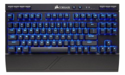 Corsair K63 Blue LED Cherry Mx Red Wireless Mechanical Gaming Keyboard