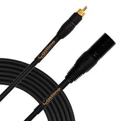 20 Ft Castline Gold Rca To Xlr Male Audio Patch Cable Mogami 2549