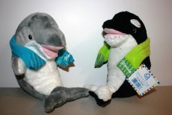Melissa & Doug Princess Soft Toys Dolphin & Whale Set