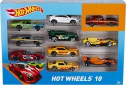 Mattel Hot Wheels Essentials 10-Car Pack